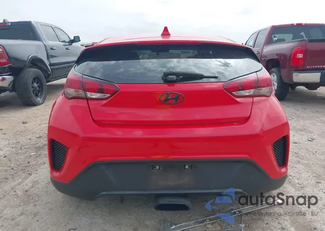 2019 Hyundai Veloster 2.0 из США, поврежденный, VIN KMHTG6AFXKU019399